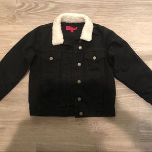 Boohoo black jean jacket